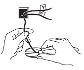 LUX - TX1500b Series - MOUNTING ON THE WALL Step 1 MOUNTING ON THE WALL Step 1