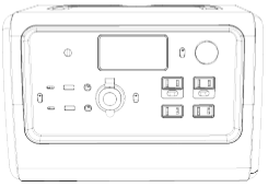 Bluetti - EB70 716Wh - Estação de Energia Estação de Energia