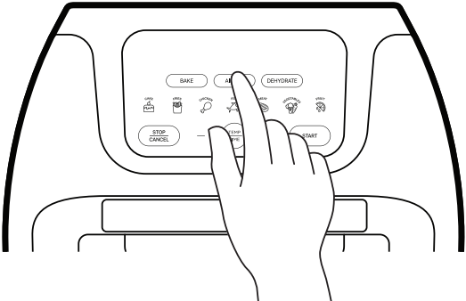 Chefman - Air Fryer+ RJ38-10-RDO-V2 - 3-қадамды пайдалану 3-қадамды пайдалану