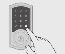 Kwikset - Smartcode 916 - Masterkod yoqilganda barcha foydalanuvchi kodlarini o'chirish 5-qadam Masterkod yoqilganda barcha foydalanuvchi kodlarini o'chirish 5-qadam