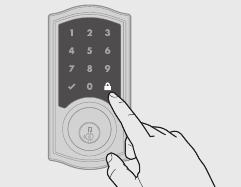 Kwikset - Smartcode 916 - Masterkod yoqilganda barcha foydalanuvchi kodlarini o'chirish 7-qadam Masterkod yoqilganda barcha foydalanuvchi kodlarini o'chirish 7-qadam