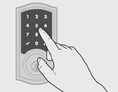 Kwikset - Smartcode 916 - Masterkodni o'chirish va o'chirish 4-qadam Masterkodni o'chirish va o'chirish 4-qadam