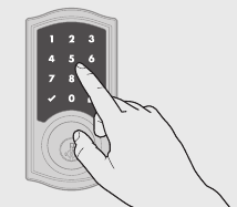 Kwikset - Smartcode 916 - Masterkodni o'chirish va o'chirish 6-qadam Masterkodni o'chirish va o'chirish 6-qadam