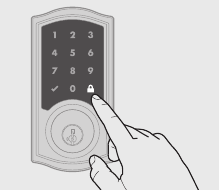 Kwikset - Smartcode 916 - Masterkodni o'chirish va o'chirish 7-qadam Masterkodni o'chirish va o'chirish 7-qadam