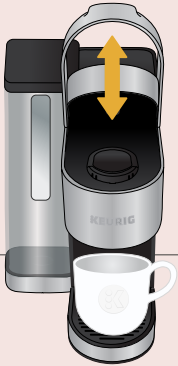 Keurig - K-Supreme Plus - Preden skuhate 3. korak Preden skuhate 3. korak
