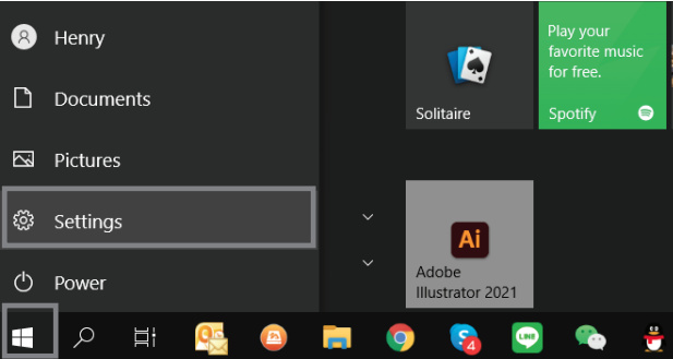 Onn - 100027829 - Koble til via Bluetooth i Windows Trinn 2 Koble til via Bluetooth i Windows Trinn 2