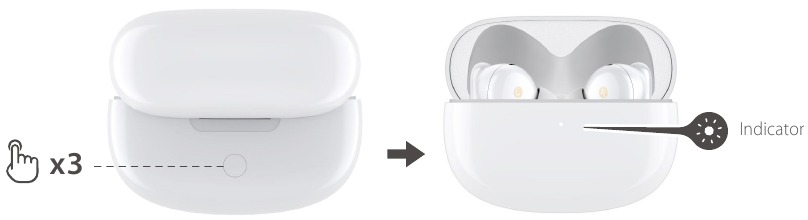 Edifier - TWS330 NB - Nollaus/Vasen & Oikea yhteys Nollaus/Vasen & Oikea yhteys