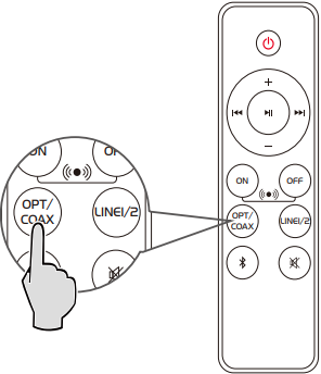 Edifier - R1280DBs - Modalità ottica/coassiale Passo 1 Modalità ottica/coassiale Passo 1
