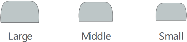 QCY - QCY-T1 - Choose EarTips Step 1 Valige kõrvaotsikud, 1. samm