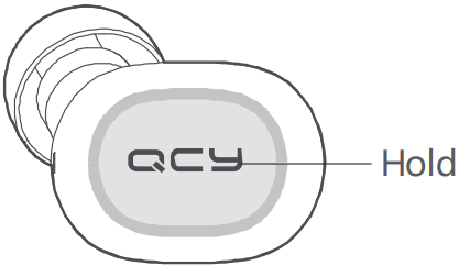 QCY - QCY-T1 - Ignore Call Kõne ignoreerimine