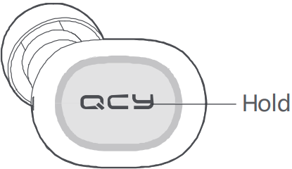 QCY - QCY-T1 - Power Off Väljalülitamine
