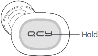 QCY - QCY-T1 - Voice Assistant Häälassistent