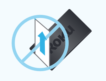 Roku - Express - Za odstranitev lepilnega traku 2. korak Za odstranitev lepilnega traku 2. korak