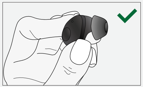 Raycon - The Fitness Earbuds - HOW TO CHANGE GEL TIPS Step 4 КАК ДА СМЕНИТЕ ГЕЛ НАКРАЙНИЦИТЕ Стъпка 4