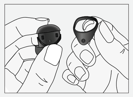 Raycon - The Fitness Earbuds - HOW TO CHANGE STABILIZERS Step 1 КАК ДА СМЕНИТЕ СТАБИЛИЗАТОРИТЕ Стъпка 1