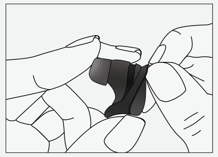 Raycon - The Fitness Earbuds - HOW TO CHANGE STABILIZERS Step 3 КАК ДА СМЕНИТЕ СТАБИЛИЗАТОРИТЕ Стъпка 3