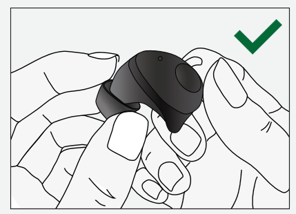 Raycon - The Fitness Earbuds - HOW TO CHANGE STABILIZERS Step 4 КАК ДА СМЕНИТЕ СТАБИЛИЗАТОРИТЕ Стъпка 4