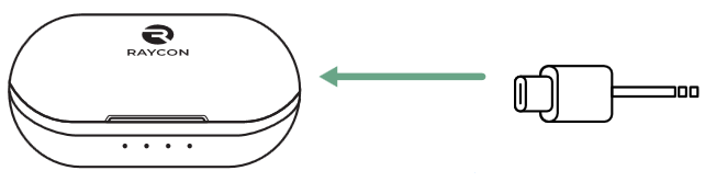 Raycon - The Everyday Earbuds - Charging The Capsule Step 1 Charging The Capsule Step 1