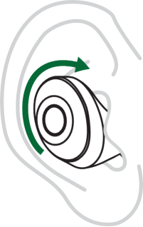 Raycon - The Everyday Earbuds - THE PERFECT FIT SHOULD LOOK LIKE THIS Step 2 THE PERFECT FIT SHOULD LOOK LIKE THIS Step 2