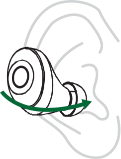 Raycon - The Everyday Earbuds - THE PERFECT FIT SHOULD LOOK LIKE THIS Step 1 THE PERFECT FIT SHOULD LOOK LIKE THIS Step 1