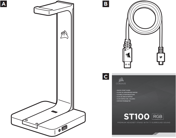 Corsair - ST100 RGB - Contenido Contenido
