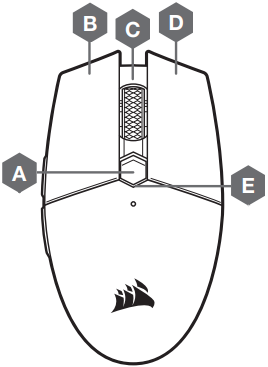 Corsair - KATAR PRO WIRELESS - Oversigt Trin 1 Oversigt Trin 1