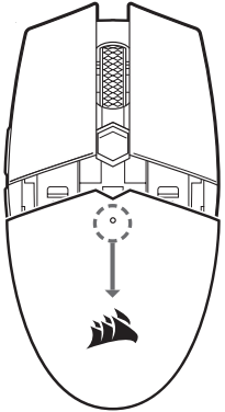 Corsair - KATAR PRO WIRELESS - Opsætning Trin 1 Opsætning Trin 1