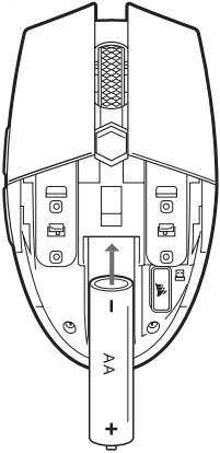 Corsair - KATAR PRO WIRELESS - Opsætning Trin 3 Opsætning Trin 3