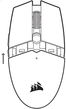Corsair - KATAR PRO WIRELESS - Opsætning Trin 4 Opsætning Trin 4