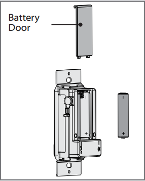 Hunter - 99373 - Installation de la pile Installation de la pile