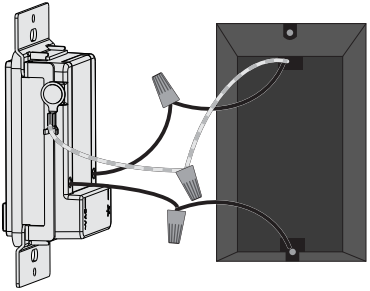 Hunter - 99373 - Câblage de la commande murale Étape 1 Câblage de la commande murale Étape 1