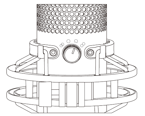 HYPERX - QuadCast HX-MICQC-BK - Выбор диаграммы направленности Выбор диаграммы направленности