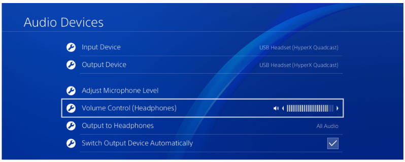 HYPERX - QuadCast HX-MICQC-BK - Использование с PS4, шаг 2 Использование с PS4, шаг 2