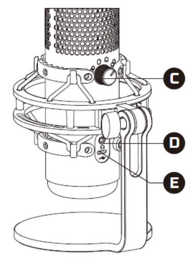 HYPERX - QuadCast S HMIQ1S-XX-RG/G - Yleiskatsaus, vaihe 2 Yleiskatsaus, vaihe 2