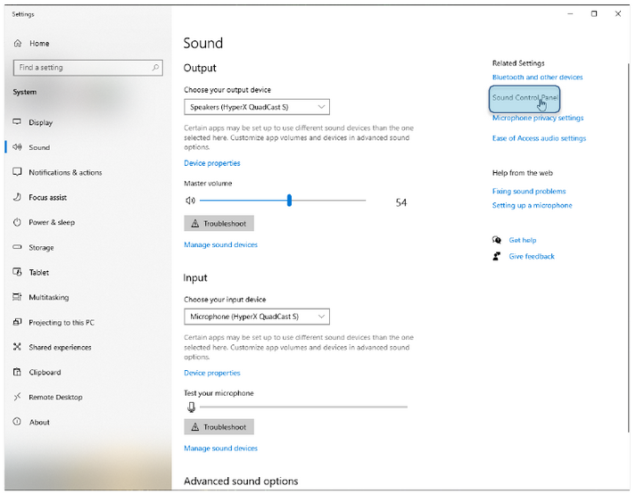 HYPERX - QuadCast S HMIQ1S-XX-RG/G - Käyttö Windowsin kanssa, vaihe 2 Käyttö Windowsin kanssa, vaihe 2