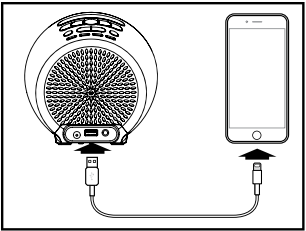 iHome - POWERCLOCK GLOW iBT295 - Laden über USB Laden über USB