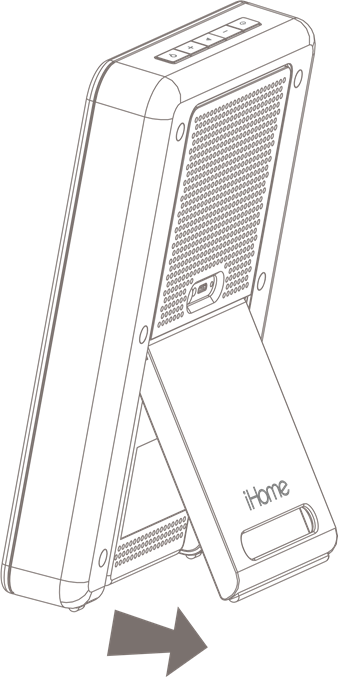 iHome - Beauty PORTABLE iCVBT20 - Justering Justering