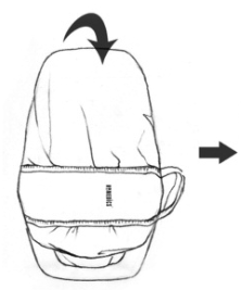 Homedics - ShiatsuMAX BMSC-5000H-EU - Kantolaukun ohjeet vaihe 2 Kantolaukun ohjeet vaihe 2