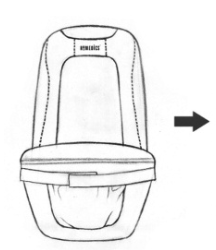 Homedics - ShiatsuMAX BMSC-5000H-EU - Kantolaukun ohjeet vaihe 1 Kantolaukun ohjeet vaihe 1