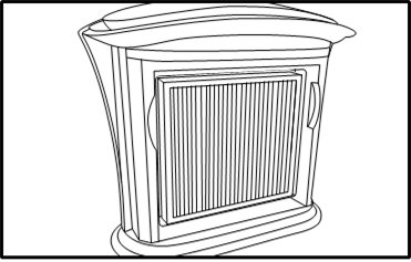 Homedics - TotalClean AP-15 - Před zapnutím Krok 4 Před zapnutím Krok 4