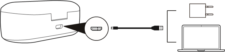TaoTronics - Soundliberty 77 - ҚУАТТЫ ҚОСУ 1-қадам ҚУАТТЫ ҚОСУ 1-қадам