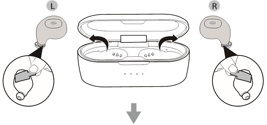 TaoTronics - Soundliberty 77 - ҚАПТАМАДАН ШЫҒАРУ 1-қадам ҚАПТАМАДАН ШЫҒАРУ 1-қадам