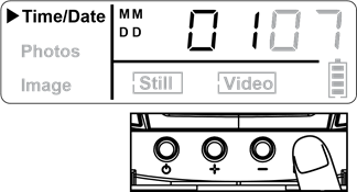 Wildgame Innovations - DRT Extreme - Päivämääräasetukset, vaihe 1 Päivämääräasetukset, vaihe 1
