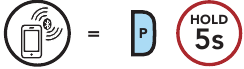 Sena - 50S - Phone Pairing Step 1 Asocierea telefonului Pasul 1