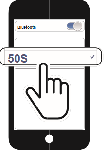 Sena - 50S - Phone Pairing Step 2 Asocierea telefonului Pasul 2