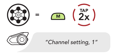 Sena - 30K - Enter into the Channel Setting Sisenege kanali seadistusse