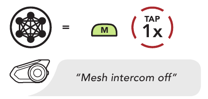 Sena - 30K - Mesh Intercom™ Off Mesh Intercom™ Väljas