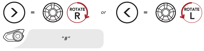 Sena - 30K - Navigate between Channels Navigeerige kanalite vahel