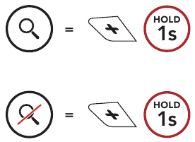Sena - 50R - Sender scannen Sender scannen
