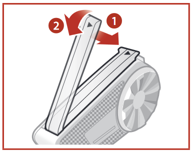 Sena - SPIDER ST1 - Mesh Intercom antenna Mesh Intercom antenna